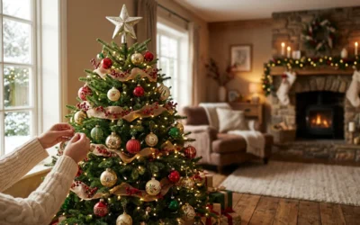 How to Decorate a Christmas Tree Step by Step