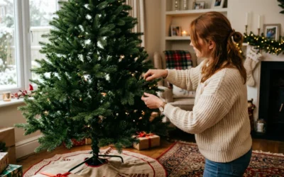 How to Fluff an Artificial Christmas Tree So It Looks Full