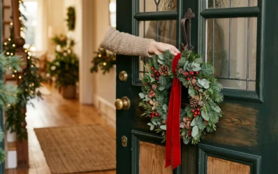 How to Hang a Wreath on a Door Without Damaging It